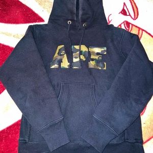 Bape Black Camo Hoodie